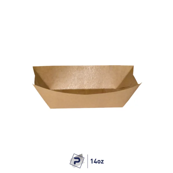 14oz Paper Boat Tray - Kraft