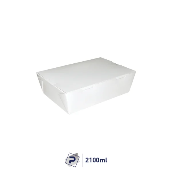 2100ml Paper Lunch Box