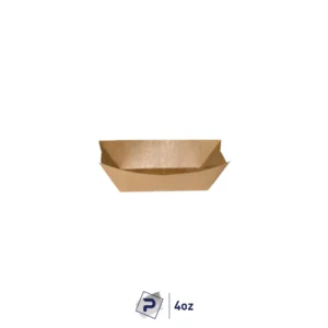 4oz Paper Boat Tray - Kraft