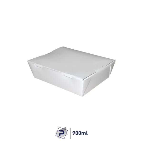 900ml Paper Lunch Box