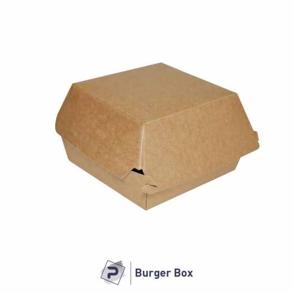 Burger Box Clamshell - Kraft