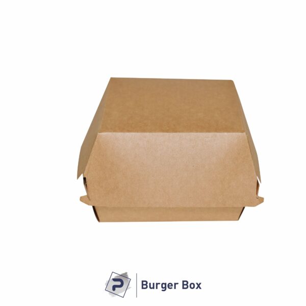 Burger Box Clamshell - Kraft