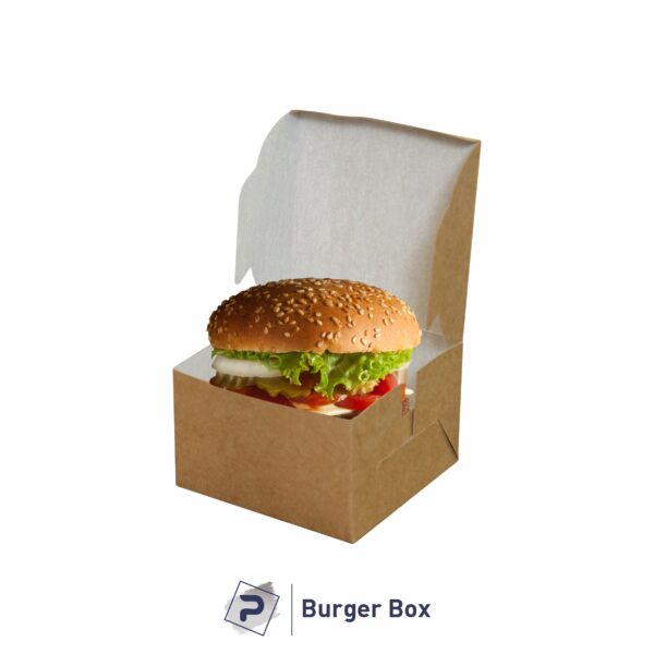 Burger Box -Kraft