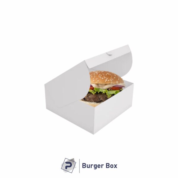 Burger Box White