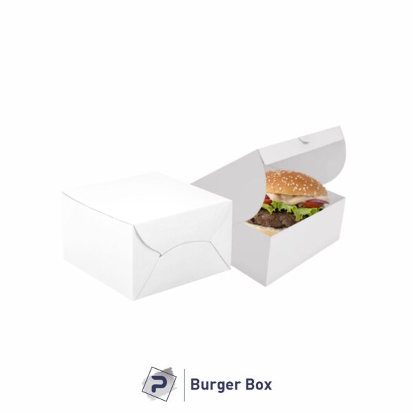 Burger Box White