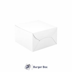 Burger Box White